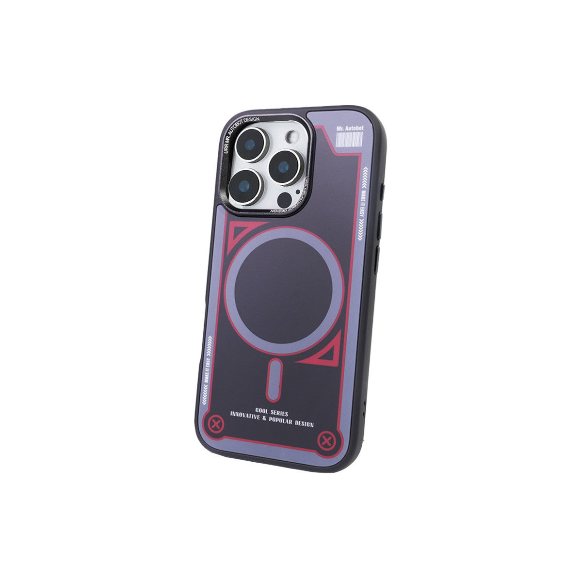 URR Apple iPhone 15 Pro Max Cool Series Matte Pure PC Magsafe Kapak
